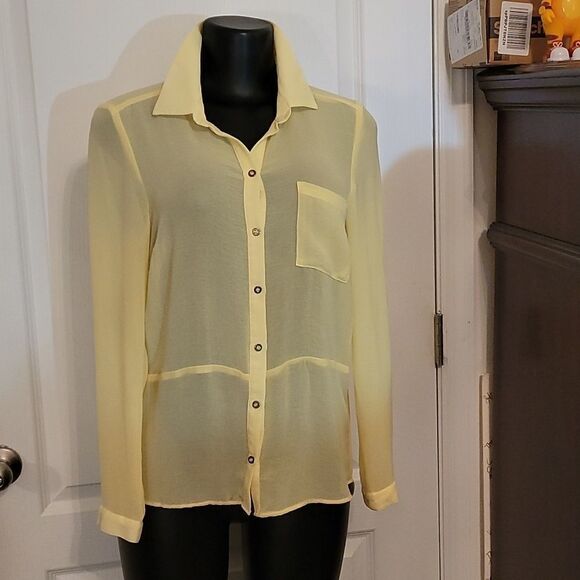 ARKITECT LONG SLEEVES LIGHT YELLOW SHIRT - Picture 7 of 12